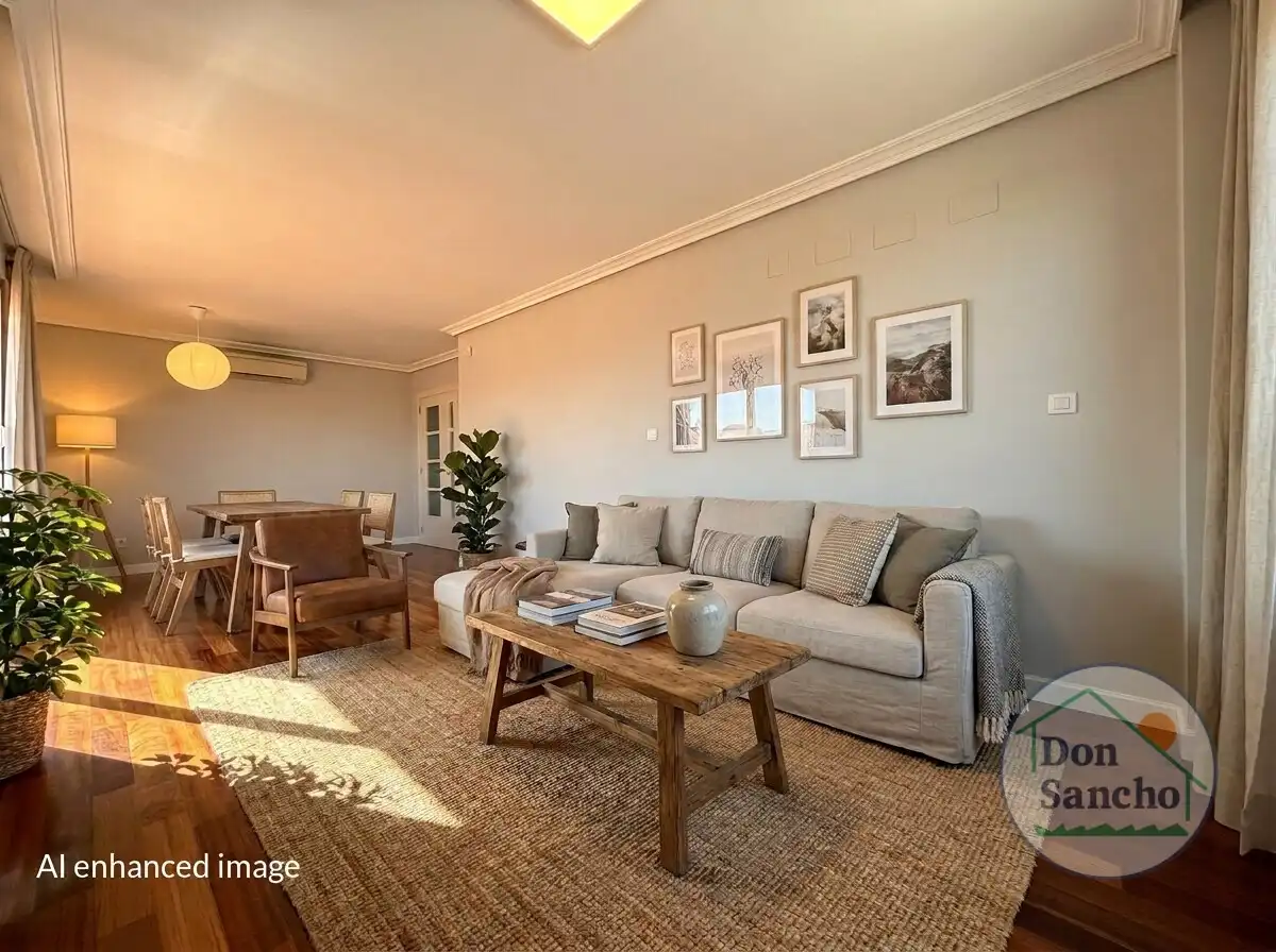 Living room of Attic for sale in Valladolid  with Air Conditioner, Heating and Terrace