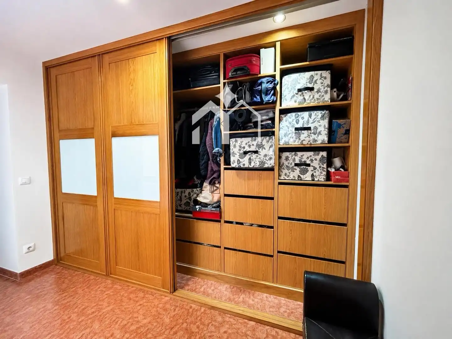 Bedroom of Flat for sale in Marín  with Heating, Storage room and Furnished