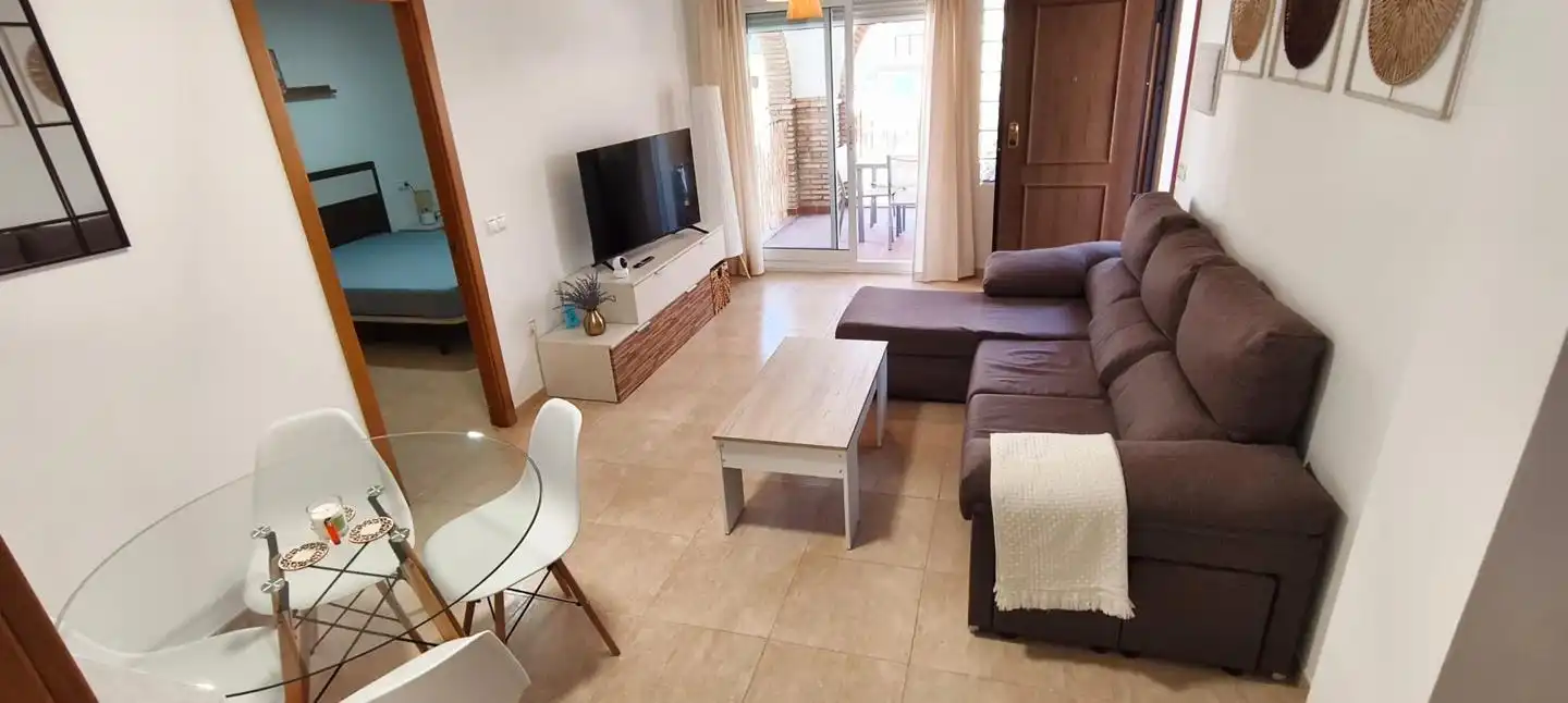 Wohnzimmer von Wohnungen zur Miete in Las Salinas