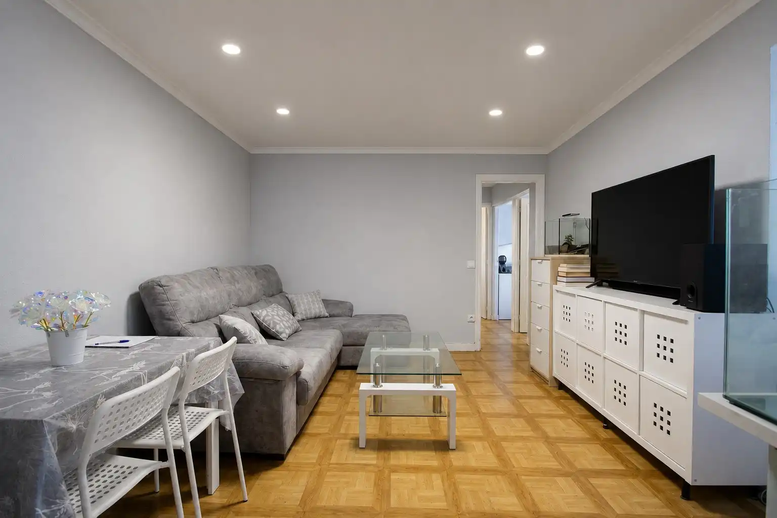 Sala de estar de Piso en venta en Sabadell