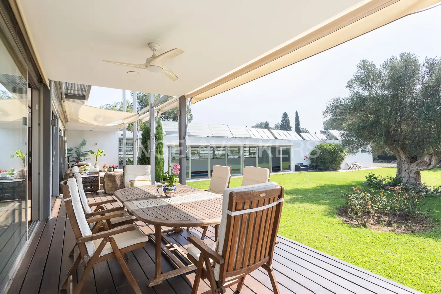 Terrace of Houses for rent in Olocau  with Air Conditioner, Heating and Private garden