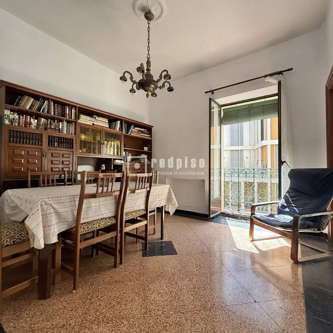 Dining room of Flat for sale in Madrid  with Heating, Terrace and Furnished