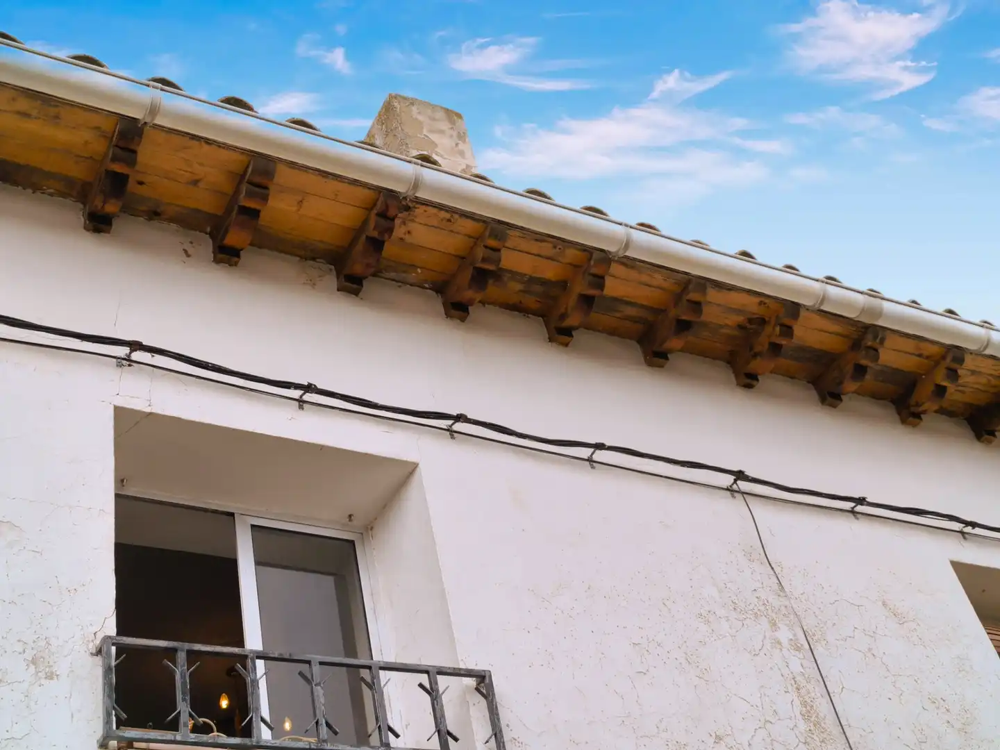 Vista exterior de Casa o chalet en venta en Santa Cecilia del Alcor con Calefacción, Jardín privado y Trastero