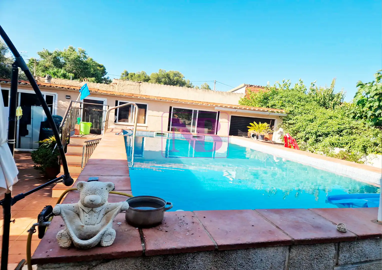 Piscina de Casa o xalet en venda en Bràfim amb Jardí privat, Terrassa i Traster