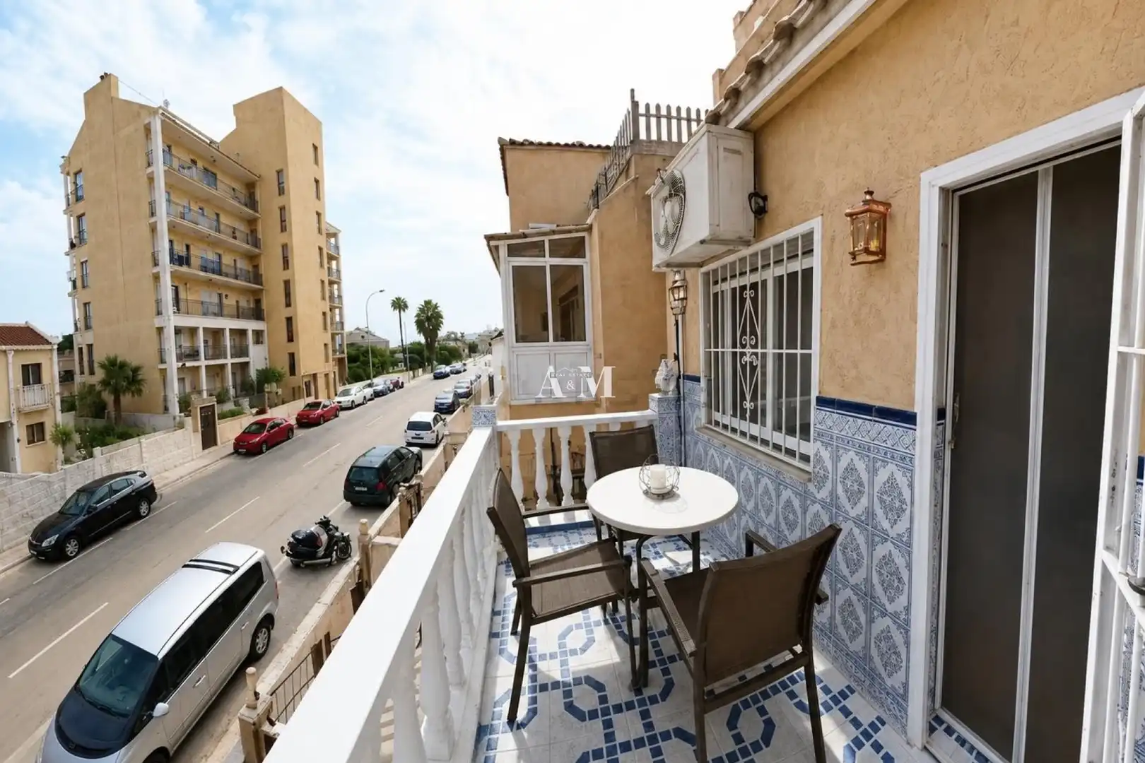Terraza de Piso de alquiler en Torrevieja con Aire acondicionado, Calefacción y Terraza