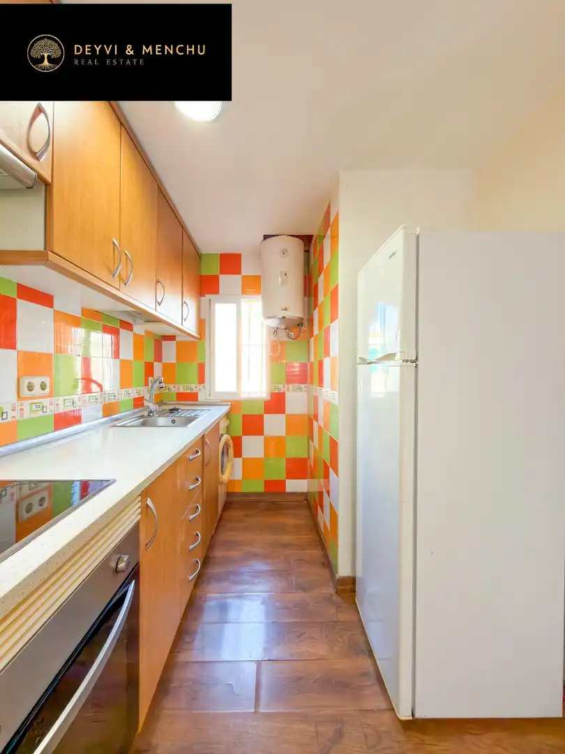 Kitchen of Flat for sale in Madrid  with Heating and Alarm