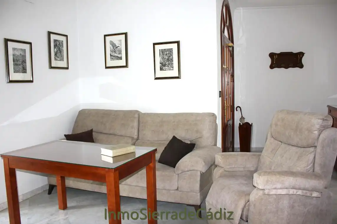 Sala de estar de Casa o chalet en venta en Algodonales con Aire acondicionado, Terraza y Trastero