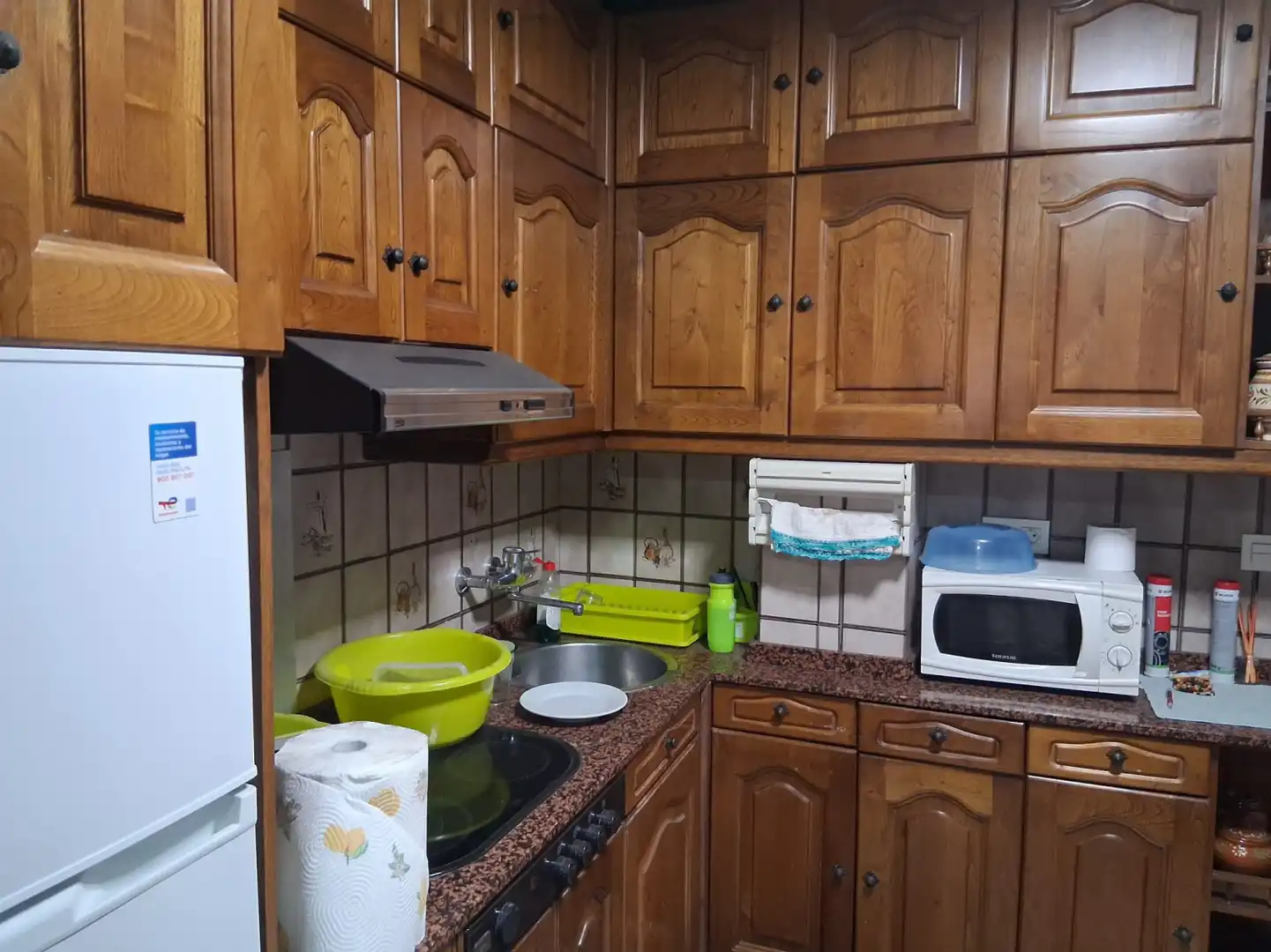Kitchen of Flat for sale in Gijón   with Heating and Furnished