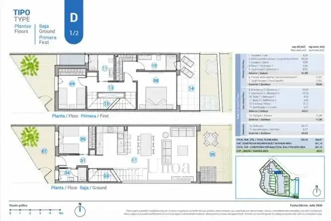 Maison mitoyenne avec piscine à vendre à Pueblo Español - Coveta Fumá, imagen 13