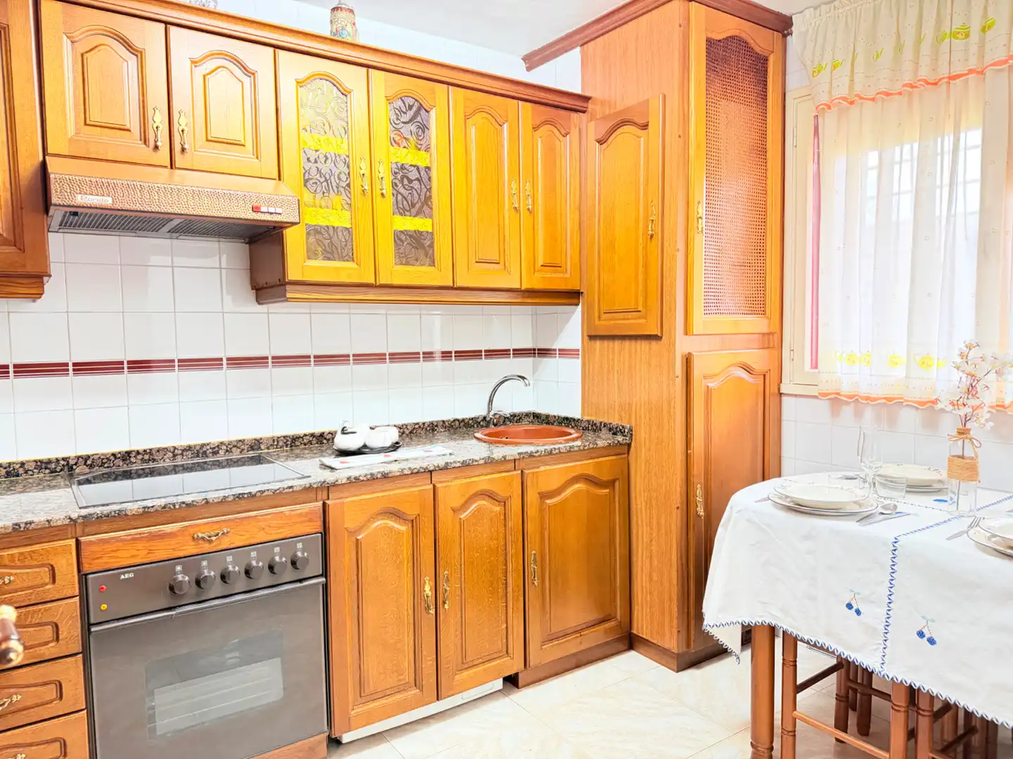 Cocina de Dúplex en venta en Corvera de Asturias con Calefacción, Parquet y Trastero