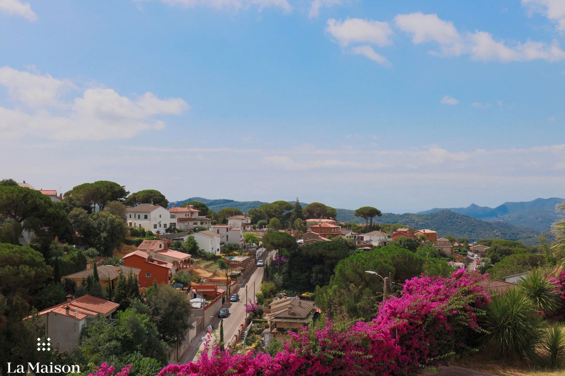 Exterior view of House or chalet for sale in Dosrius  with Heating, Private garden and Terrace