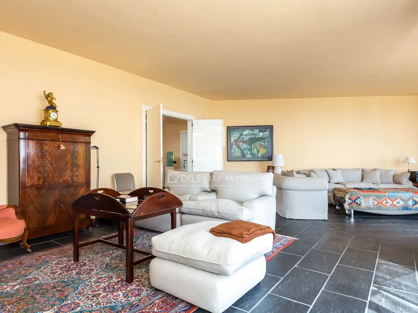 Sala de estar de Casa o chalet en venta en Barcelona con Terraza