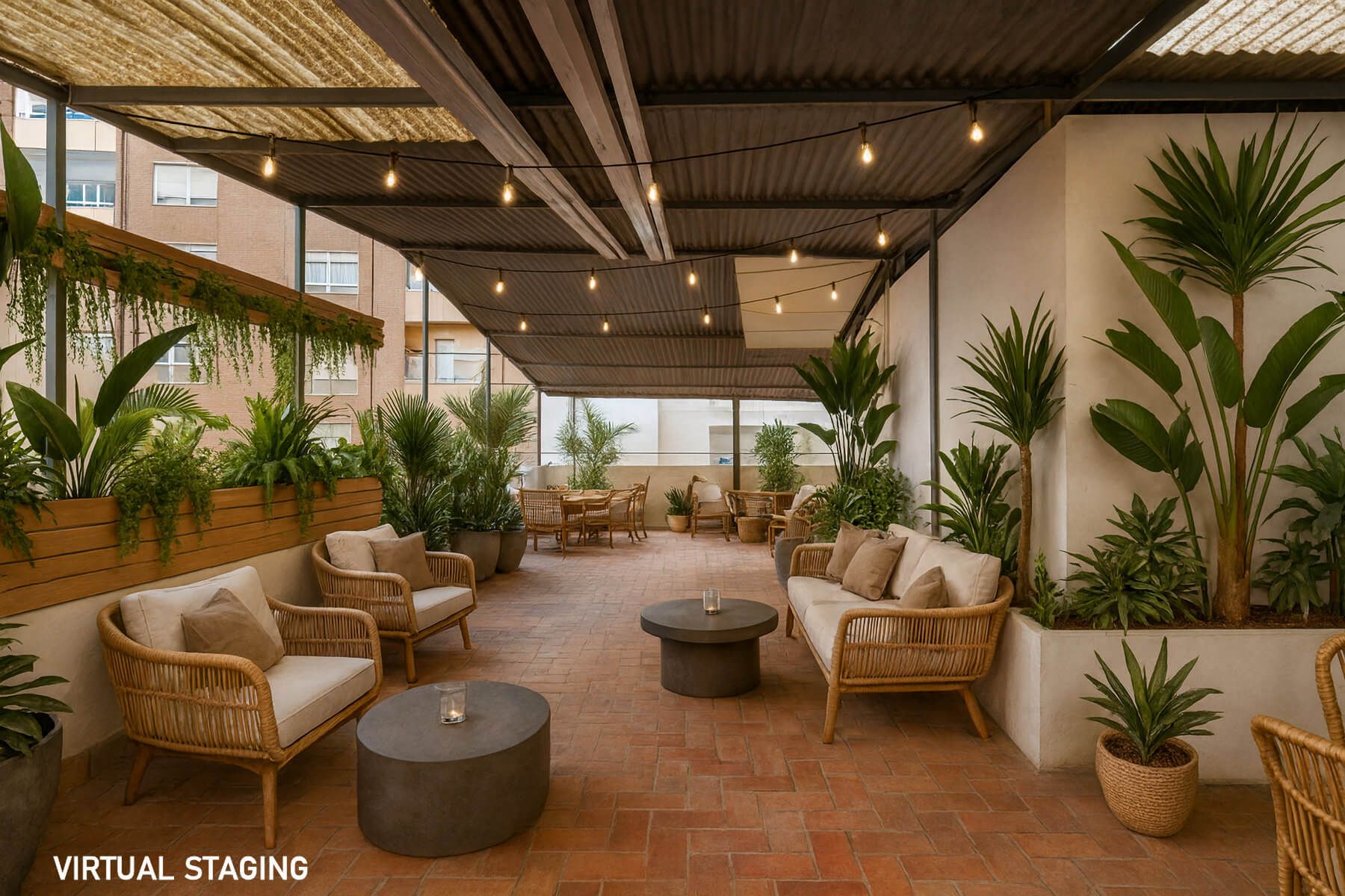 Terraza de Casa adosada en venta en Sagunto / Sagunt con Terraza