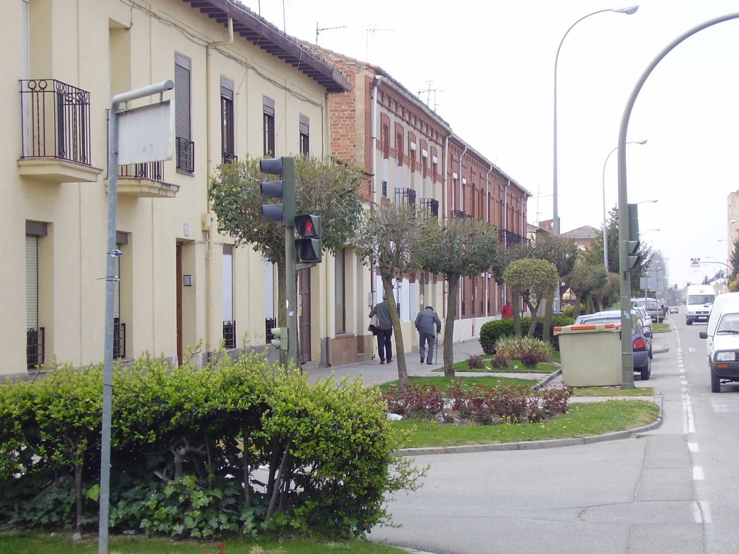 Vista exterior de Piso en venta en Venta de Baños con Calefacción