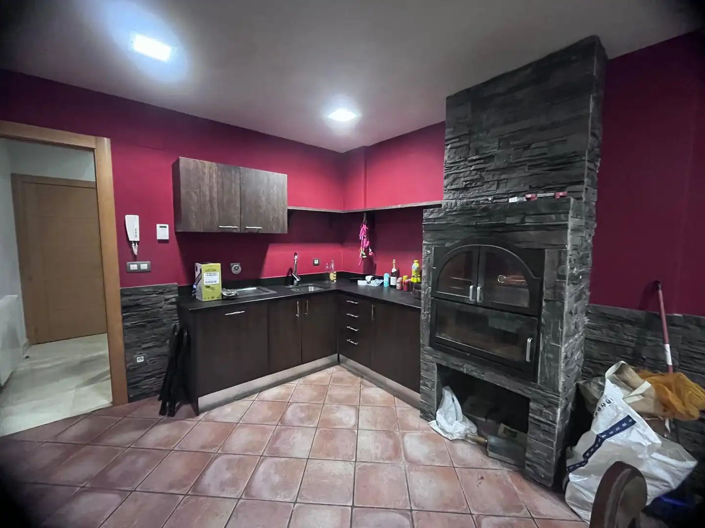 Kitchen of Houses for sale in Burgos  with Heating, Private garden and Furnished