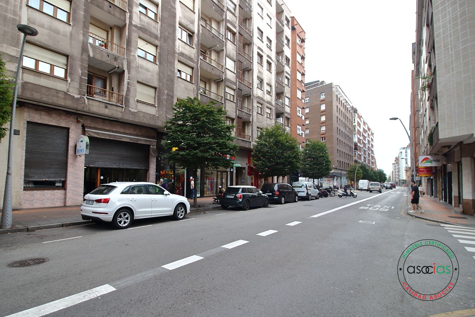 Vista exterior de Piso en venta en Gijón  con Calefacción, Parquet y Terraza