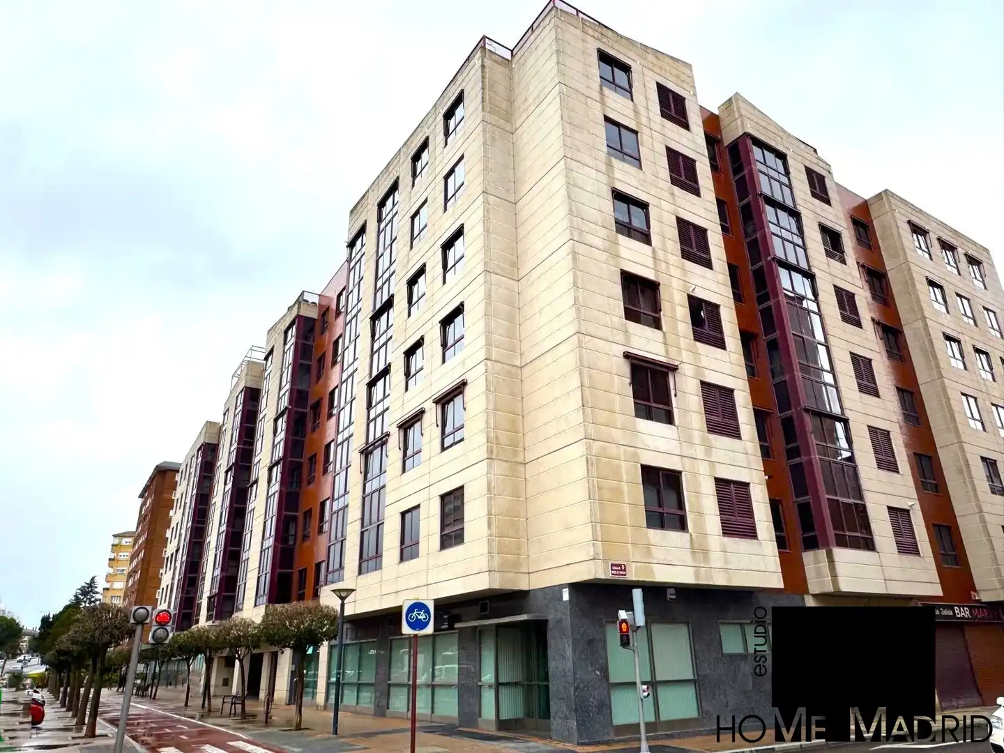 Exterior view of Flat for sale in Palencia  with Heating, Parquet flooring and Storage room