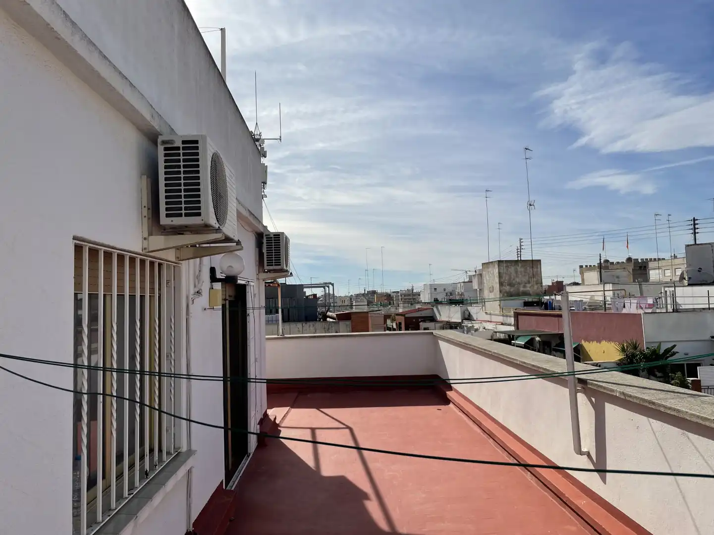 Terraza de Ático en venta en Valencia con Aire acondicionado, Calefacción y Parquet