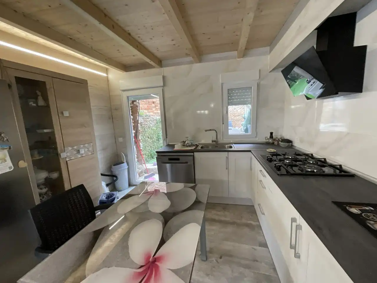 Cocina de Casa o chalet en venta en Cirueña con Calefacción, Jardín privado y Amueblado