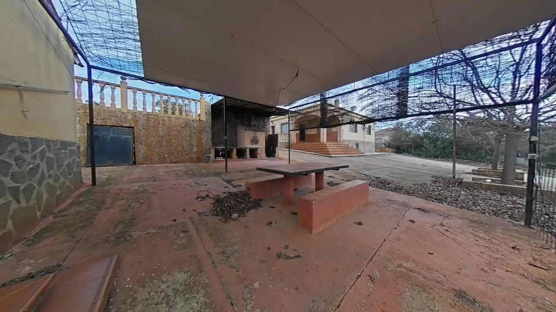 Terraza de Casa o chalet en venta en Mestanza con Jardín privado, Trastero y Piscina