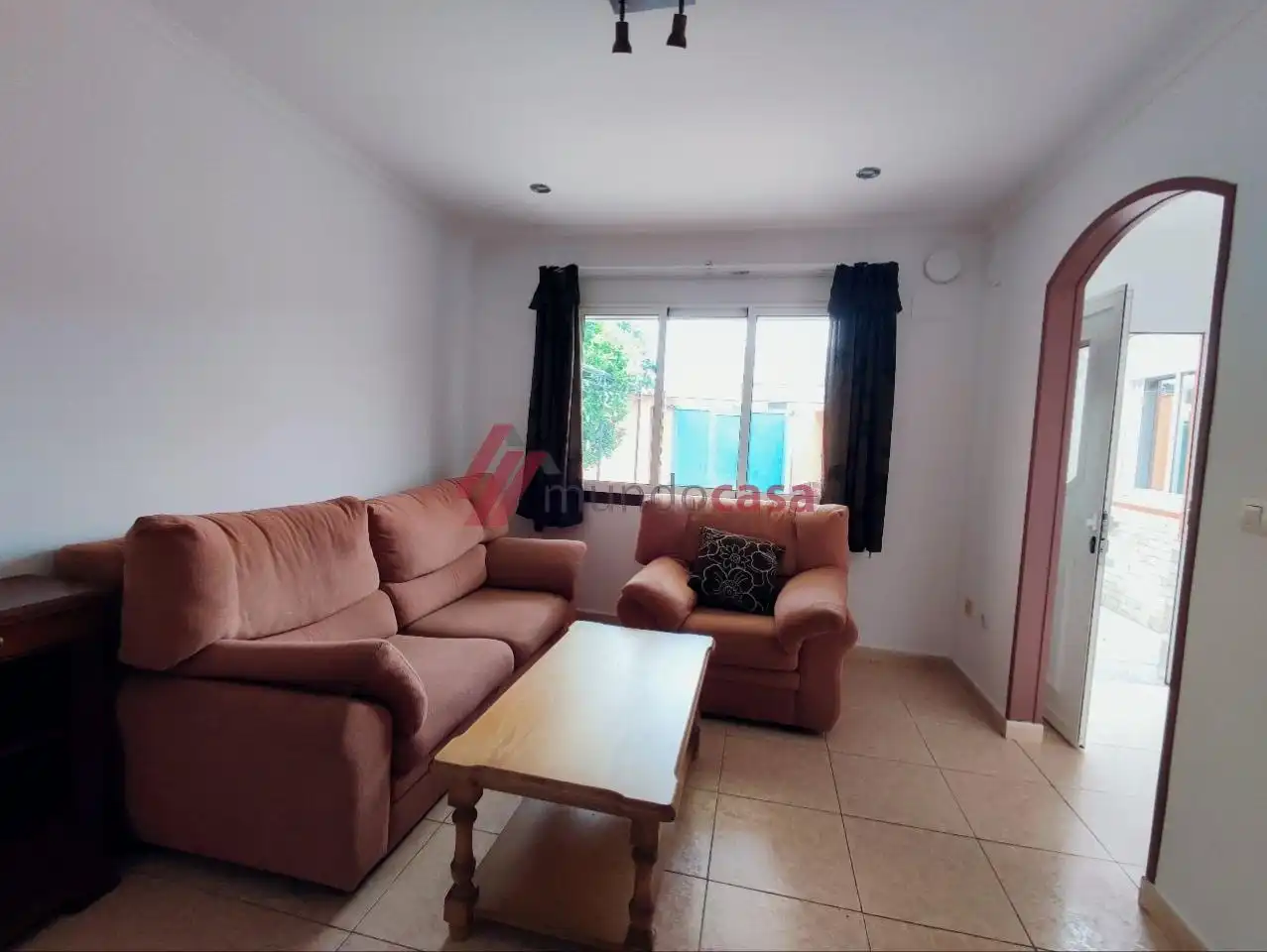 Living room of Houses for rent in Ferrol  with Private garden, Terrace and Furnished