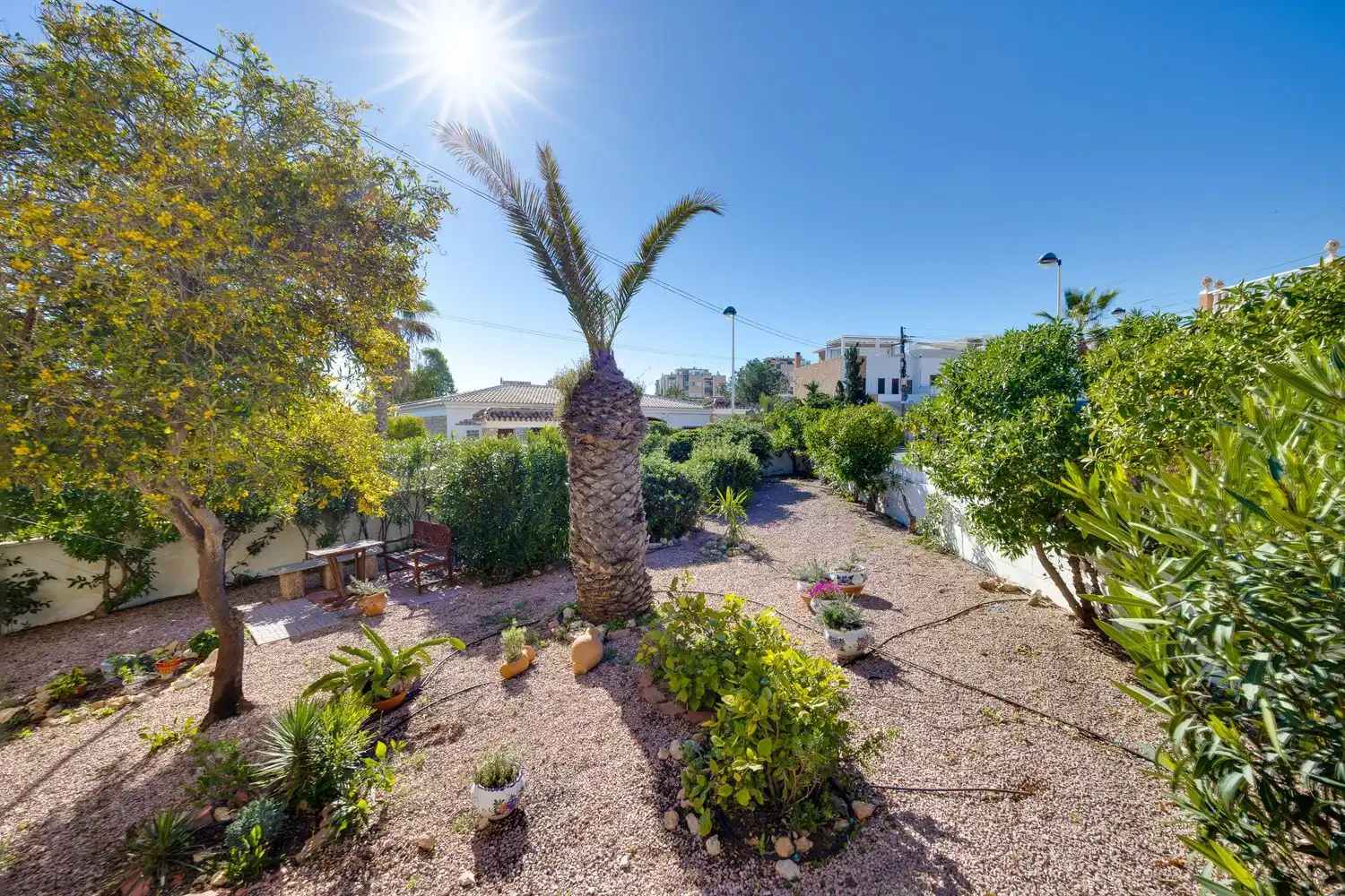 Jardín de Casa adosada en venta en Torrevieja con Aire acondicionado, Calefacción y Jardín privado
