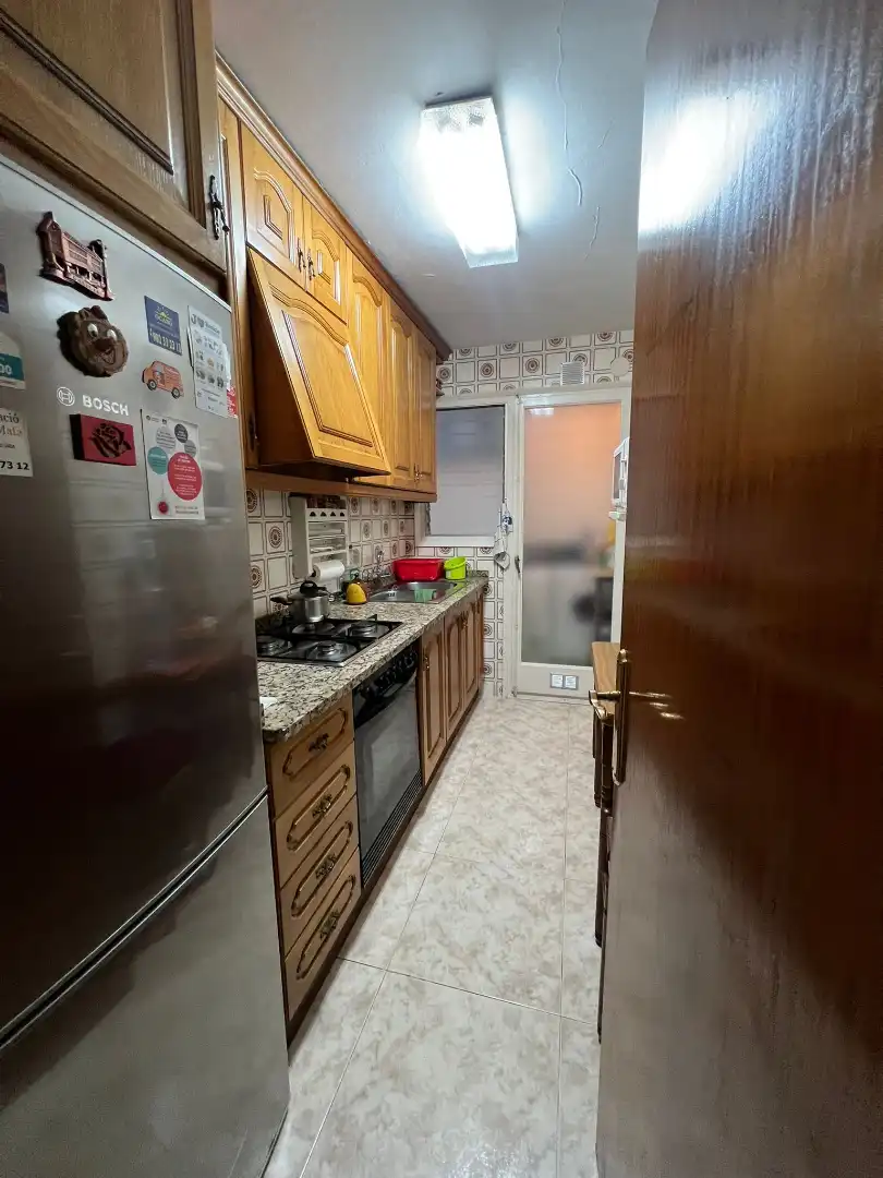 Kitchen of Flat for sale in Pineda de Mar  with Furnished