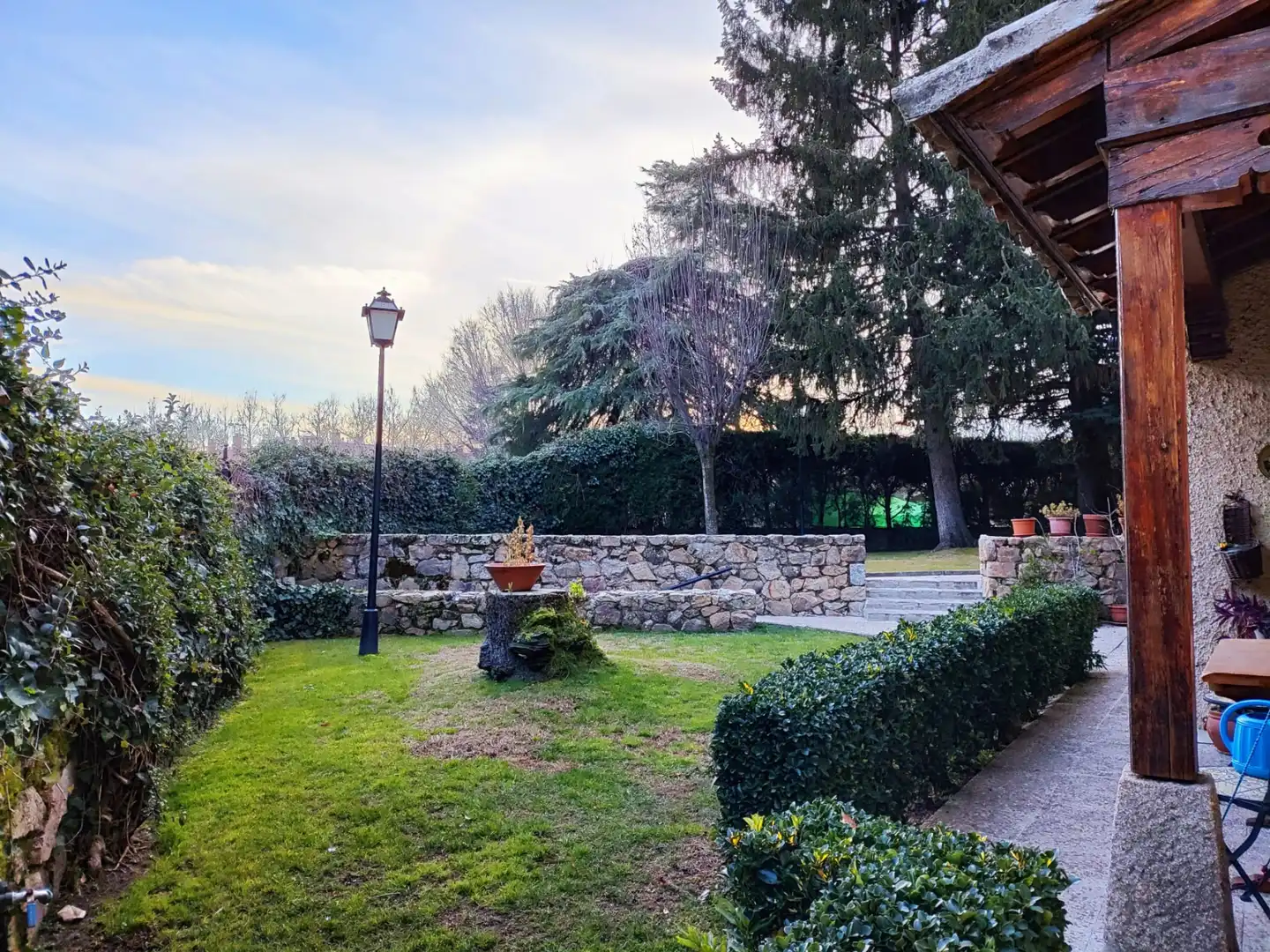 Garden of Detached homes for sale in Manzanares El Real  with Heating, Private garden and Terrace