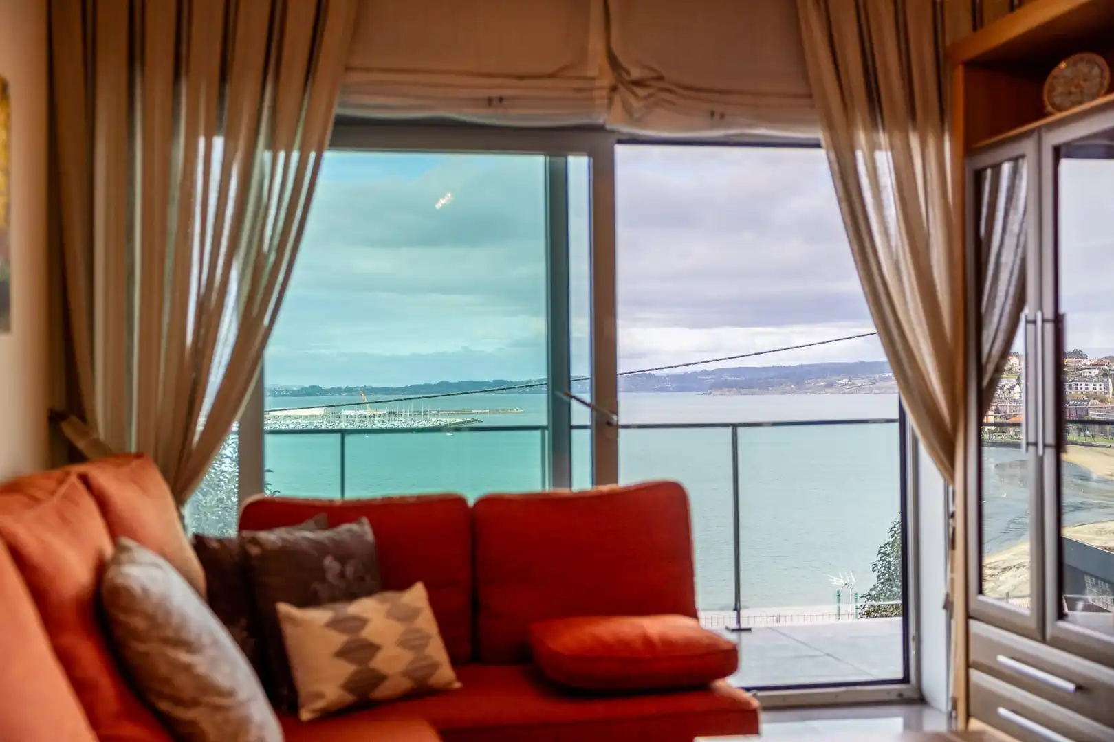 Schlafzimmer von Wohnung zum Verkauf in Sada (A Coruña) mit Privatgarten, Terrasse und Abstellraum