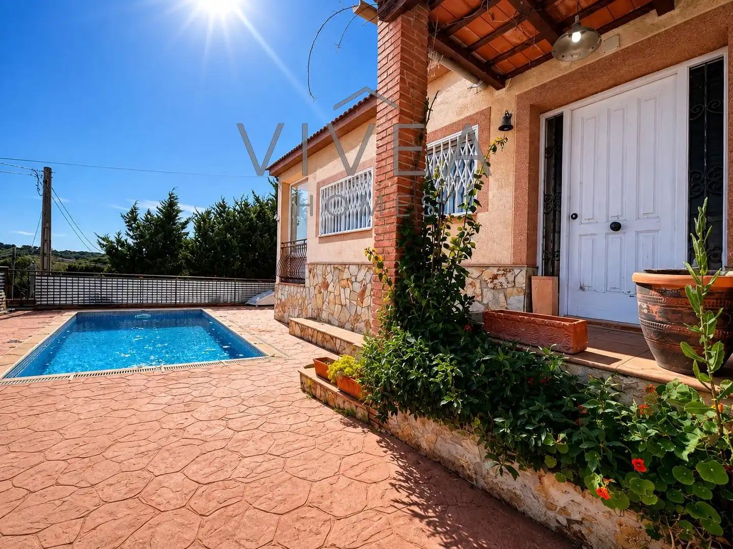 Swimming pool of Houses for sale in Vidreres  with Air Conditioner, Heating and Private garden