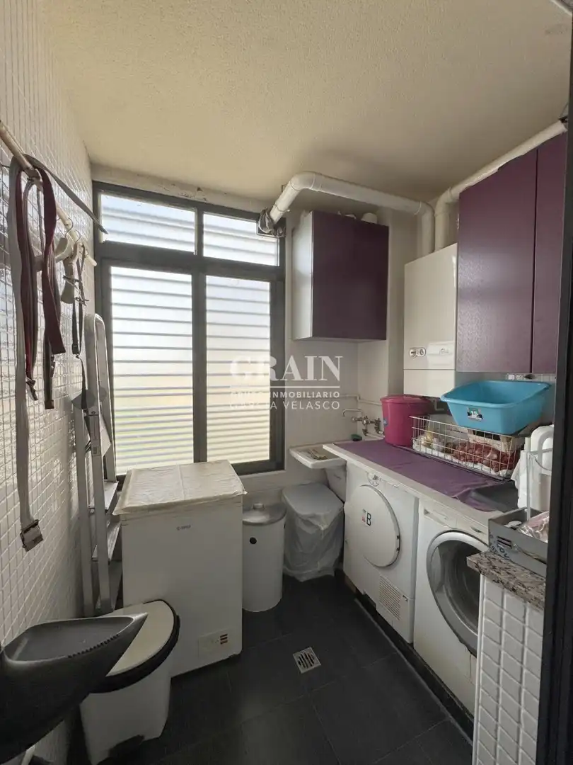 Kitchen of Flat for sale in Albacete  with Air Conditioner, Heating and Storage room