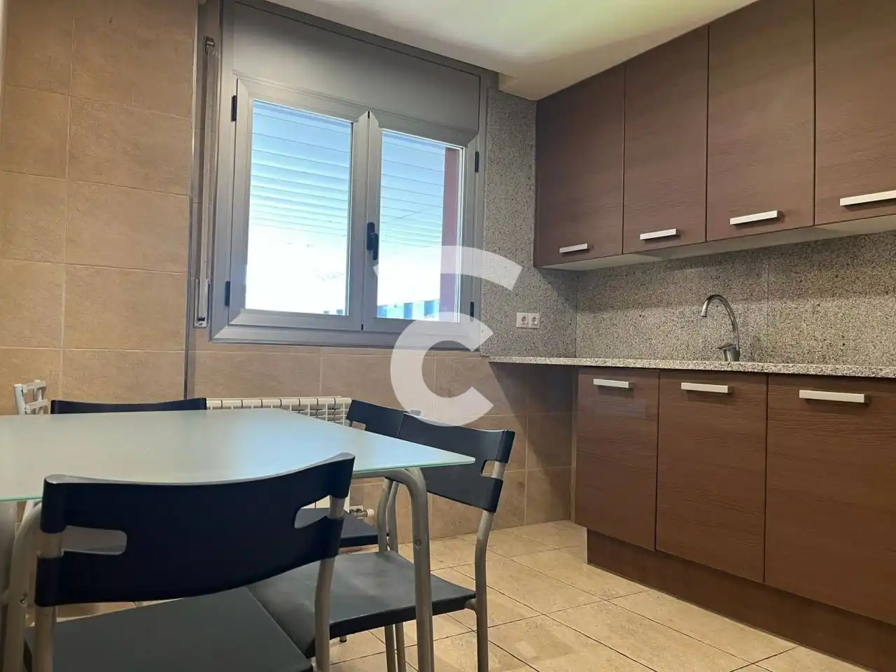 Kitchen of Flat for rent in Vic  with Heating, Terrace and Storage room