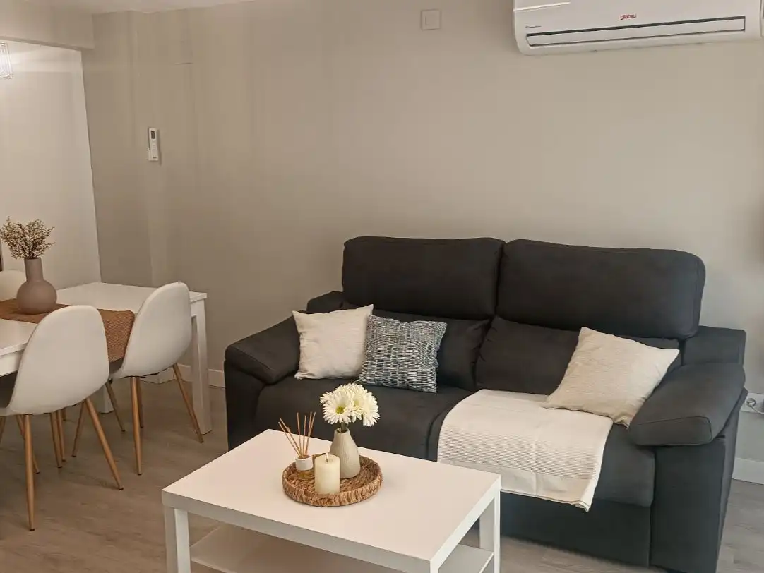 Living room of Apartments for rent in El Campello  with Air Conditioner, Heating and Parquet flooring