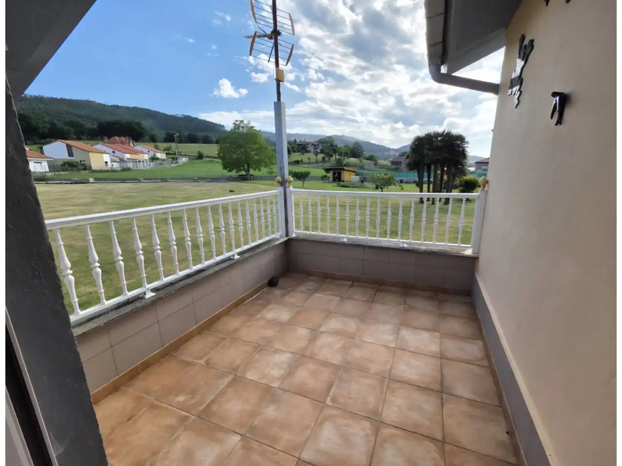 Terraza de Casa o chalet en venta en Puente Viesgo con Jardín privado y Amueblado