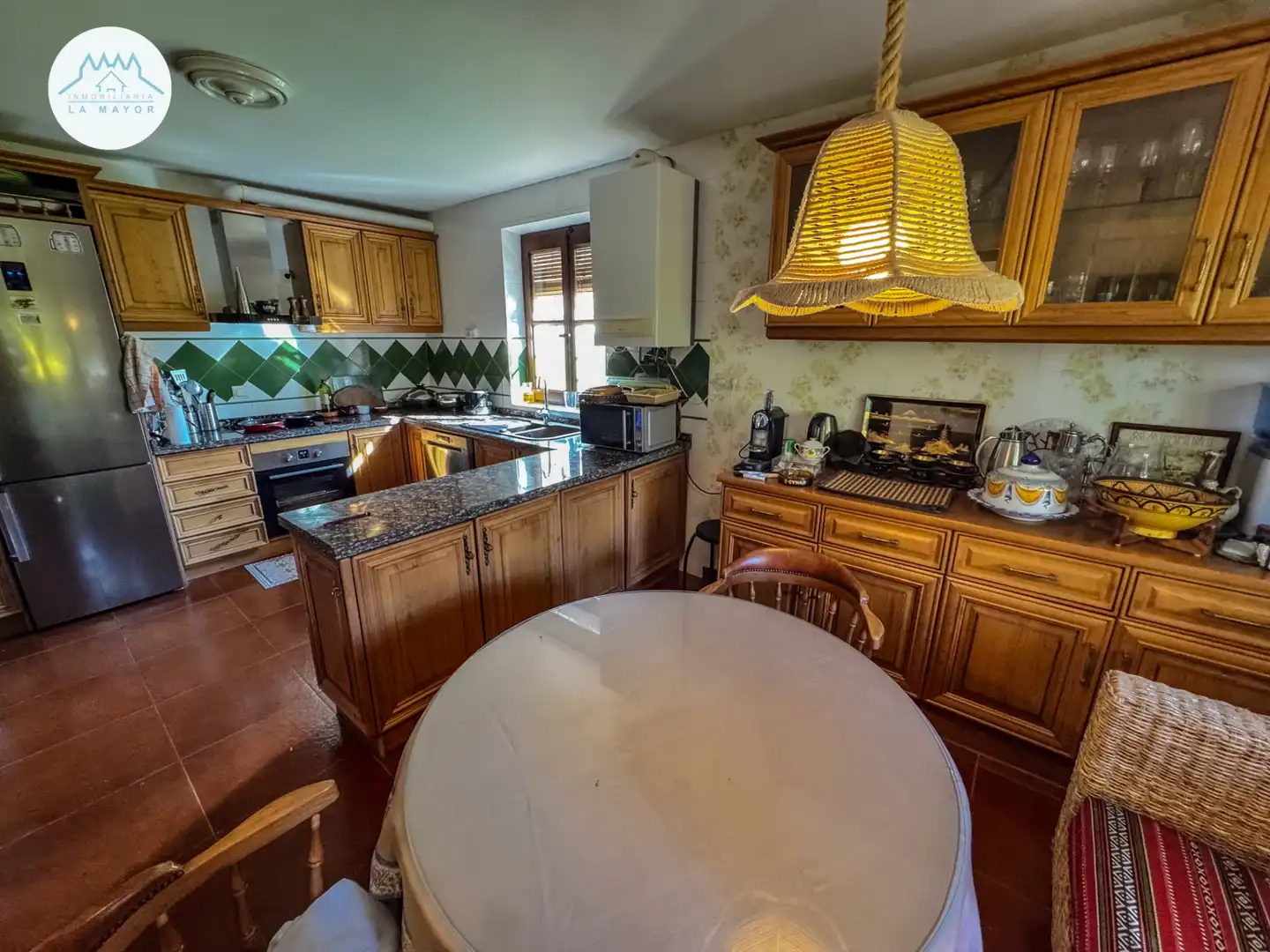 Cocina de Casa o chalet en venta en Piedrabuena con Calefacción, Jardín privado y Terraza