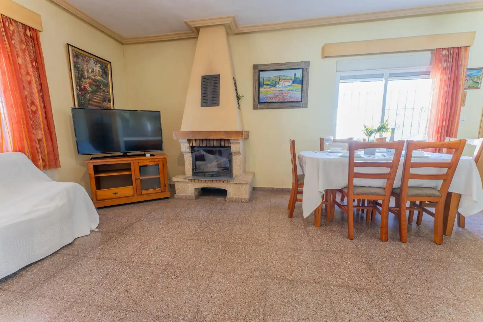 Sala de estar de Casa o chalet en venta en Elche / Elx con Aire acondicionado, Terraza y Piscina