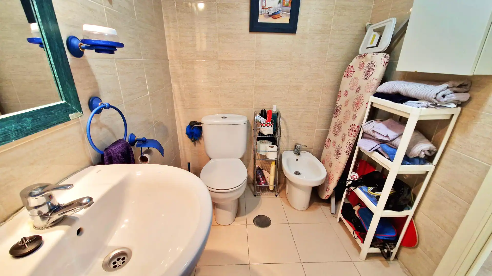Baño de Casa adosada en venta en Málaga con Aire acondicionado y Terraza
