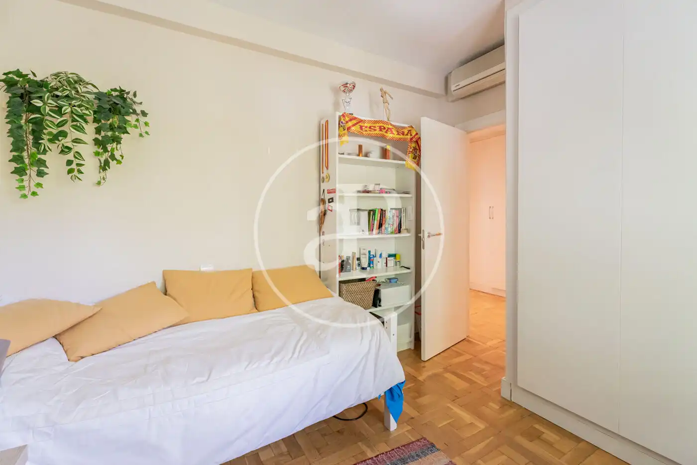 Schlafzimmer von Wohnung zum Verkauf in Madrid mit Klimaanlage, Heizung und Privatgarten