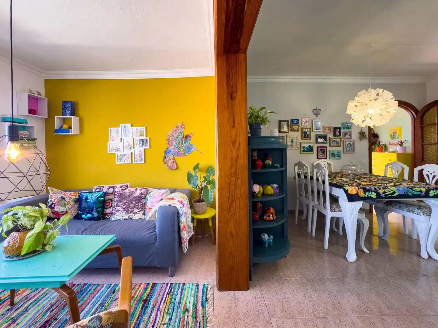 Sala d'estar de Casa o xalet en venda en La Orotava amb Jardí privat