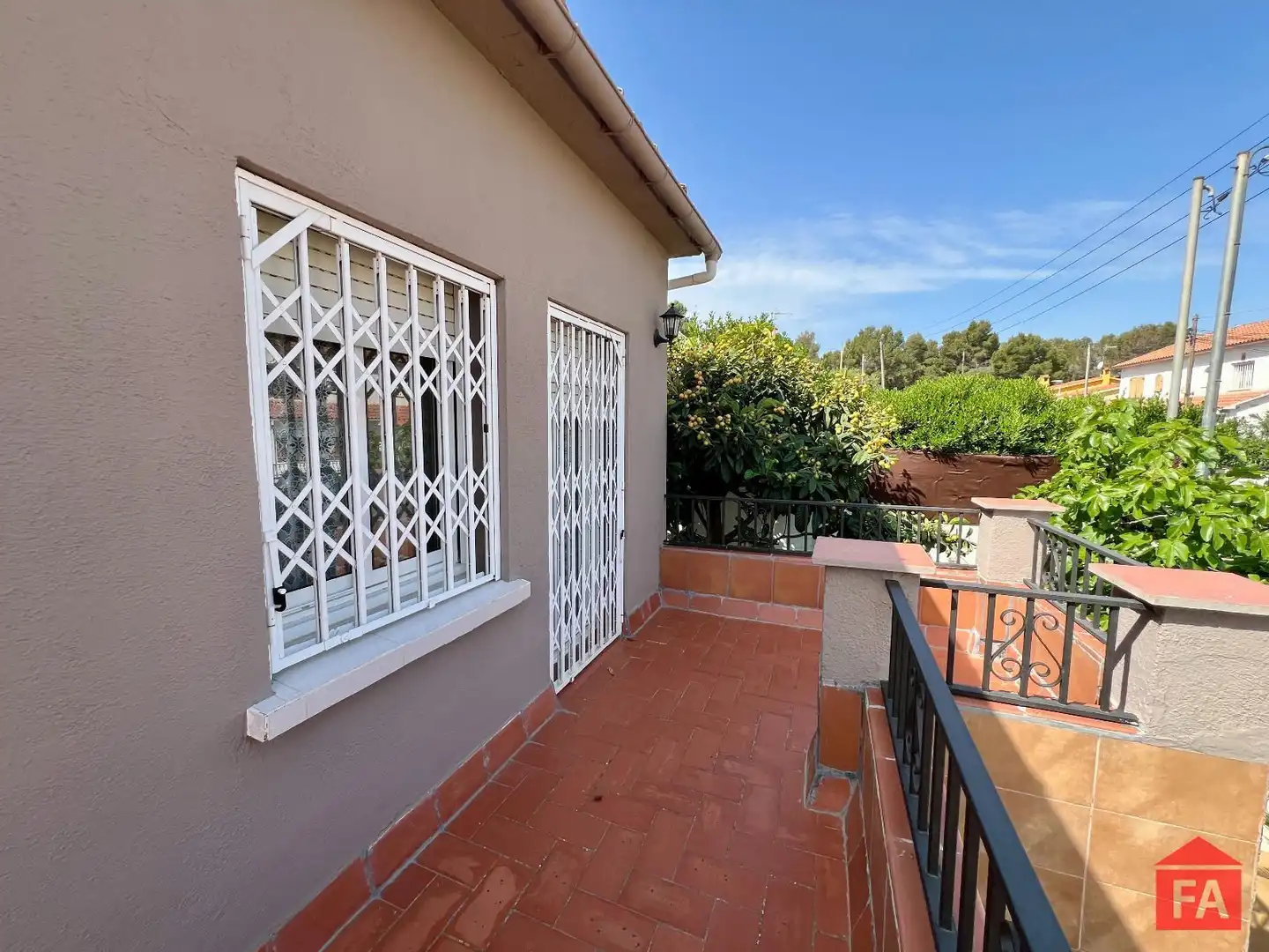 Terrasse von Haus oder Chalet zum Verkauf in Albinyana mit Klimaanlage, Heizung und Terrasse