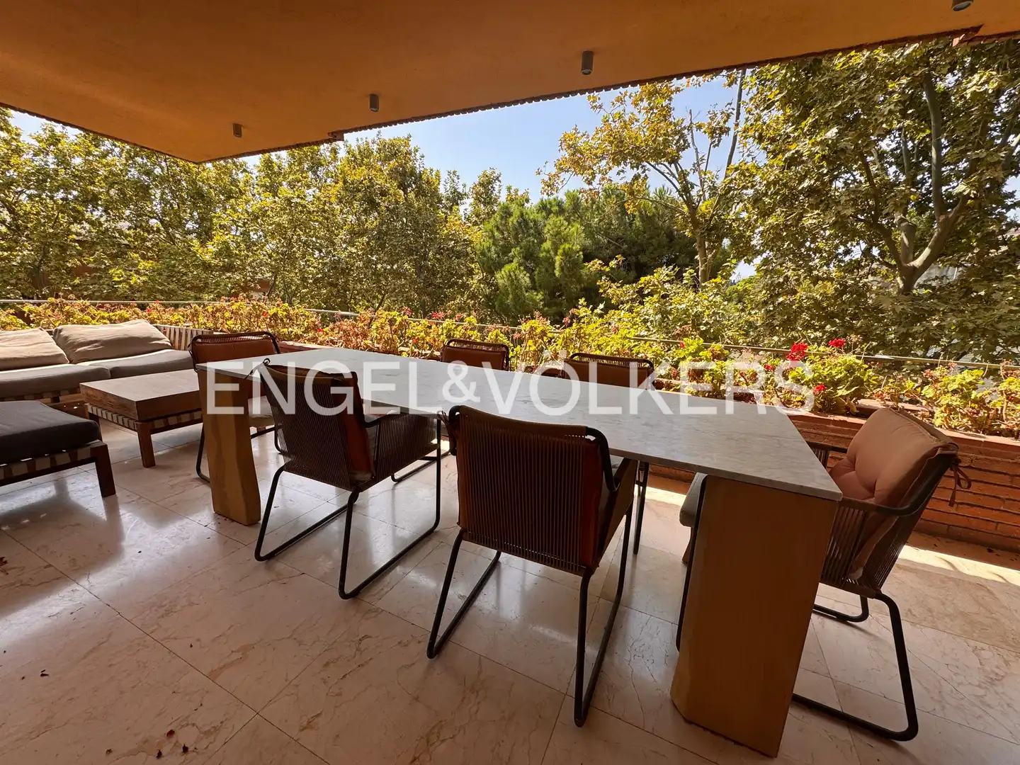 Terrace of Flat for rent in Les Corts