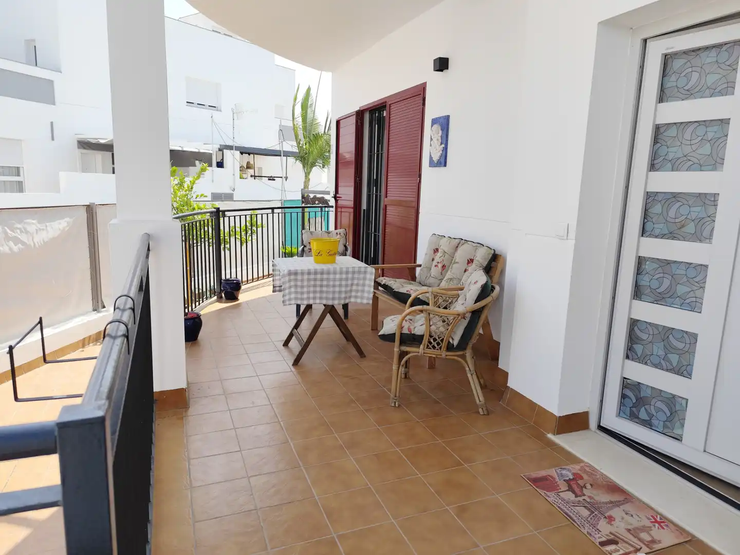 Terraza de Casa o chalet de alquiler en Sanlúcar de Barrameda con Terraza, Piscina y Amueblado
