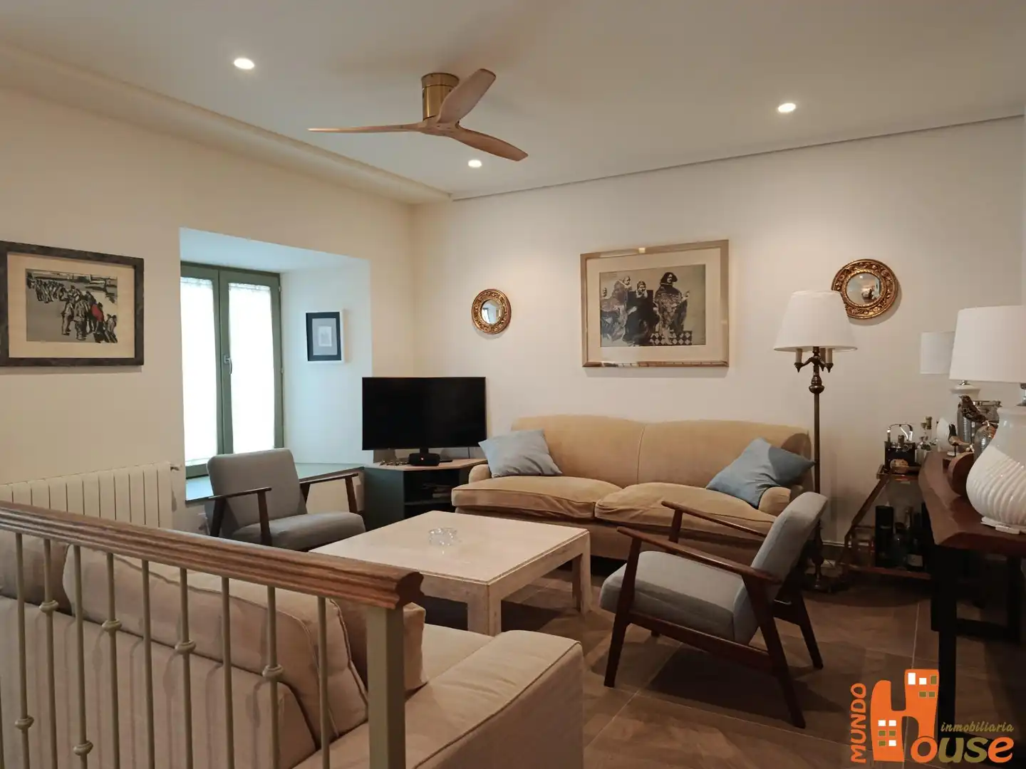 Sala de estar de Casa o chalet en venta en Real Sitio de San Ildefonso, Segovia