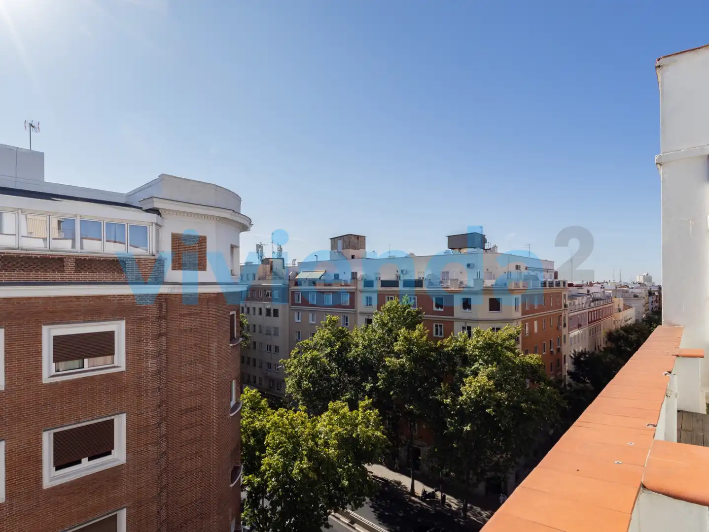 Vista exterior de Àtic en venda en Madrid amb Aire condicionat, Calefacció i Terrassa