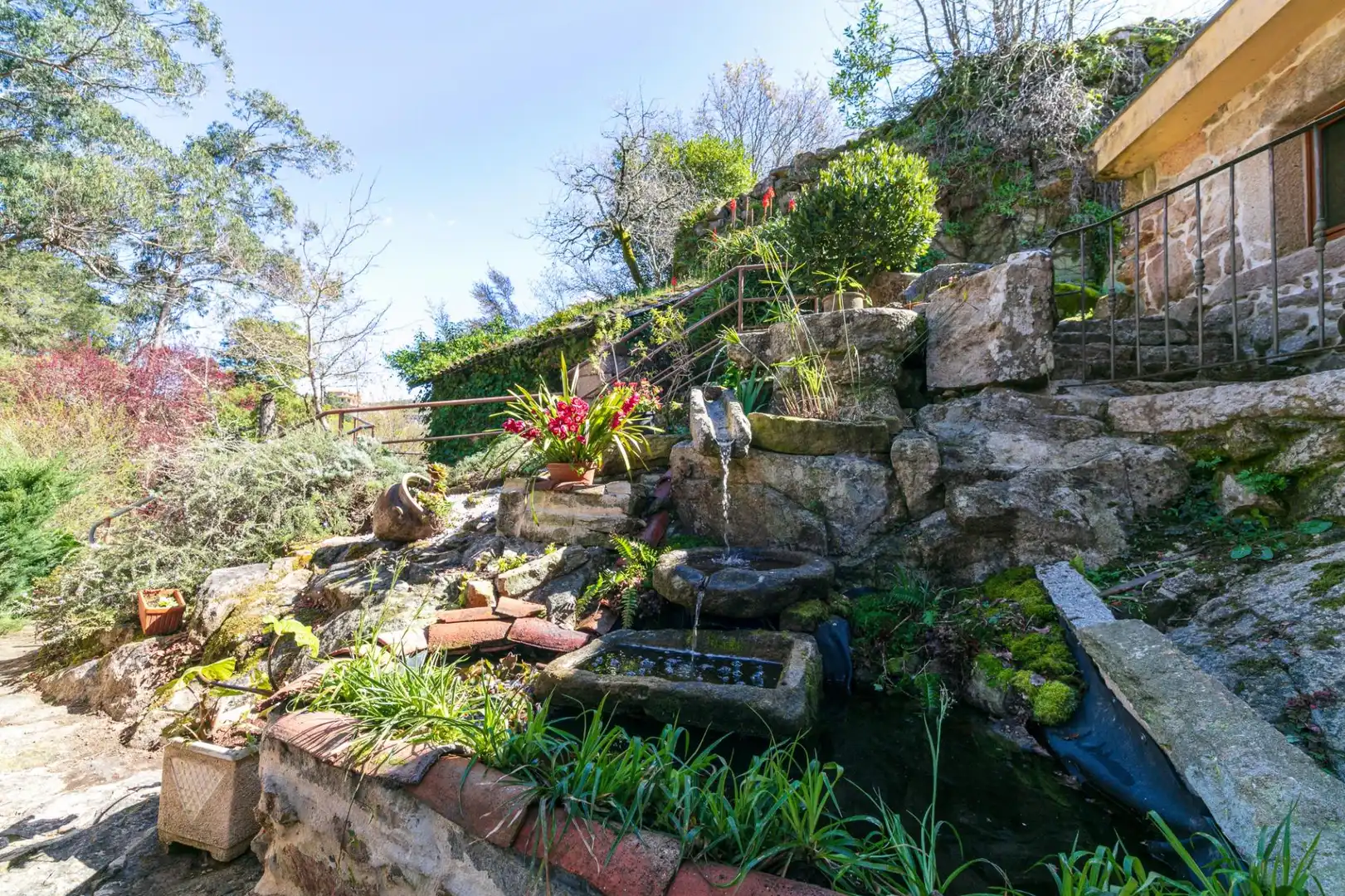 Garden of Houses for sale in Arbo  with Heating, Private garden and Storage room