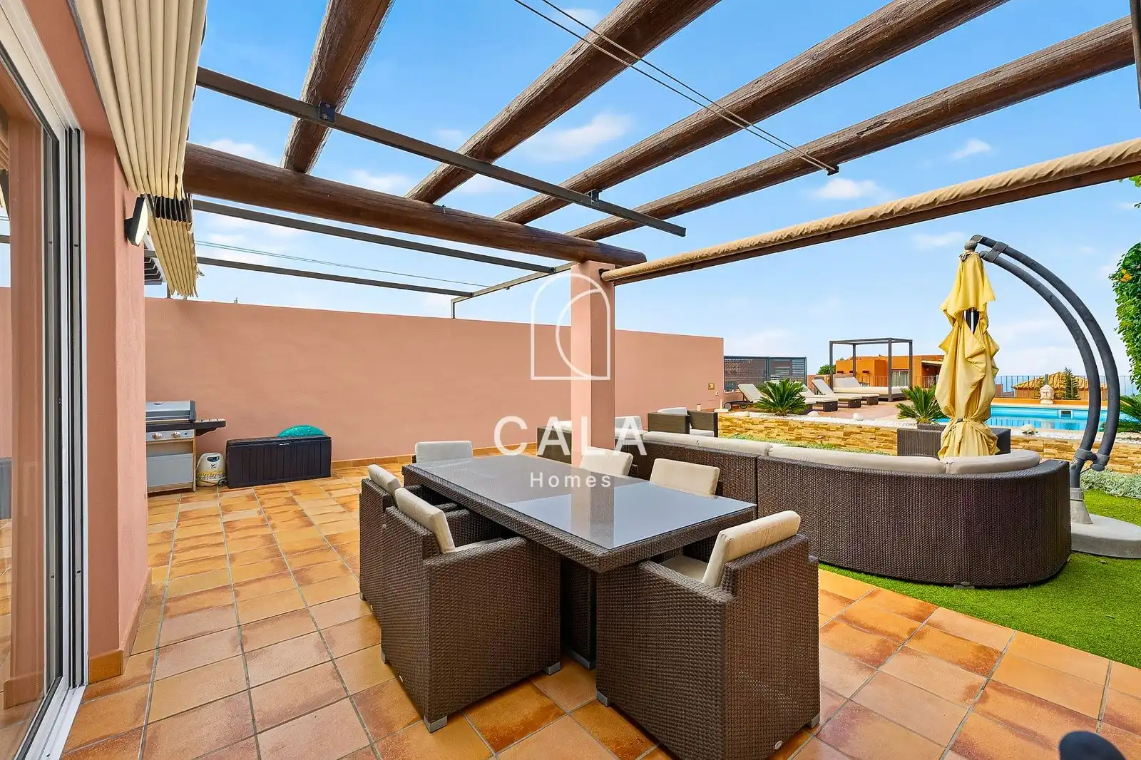 Terrassa de Casa o xalet en venda en Adeje amb Aire condicionat, Calefacció i Piscina