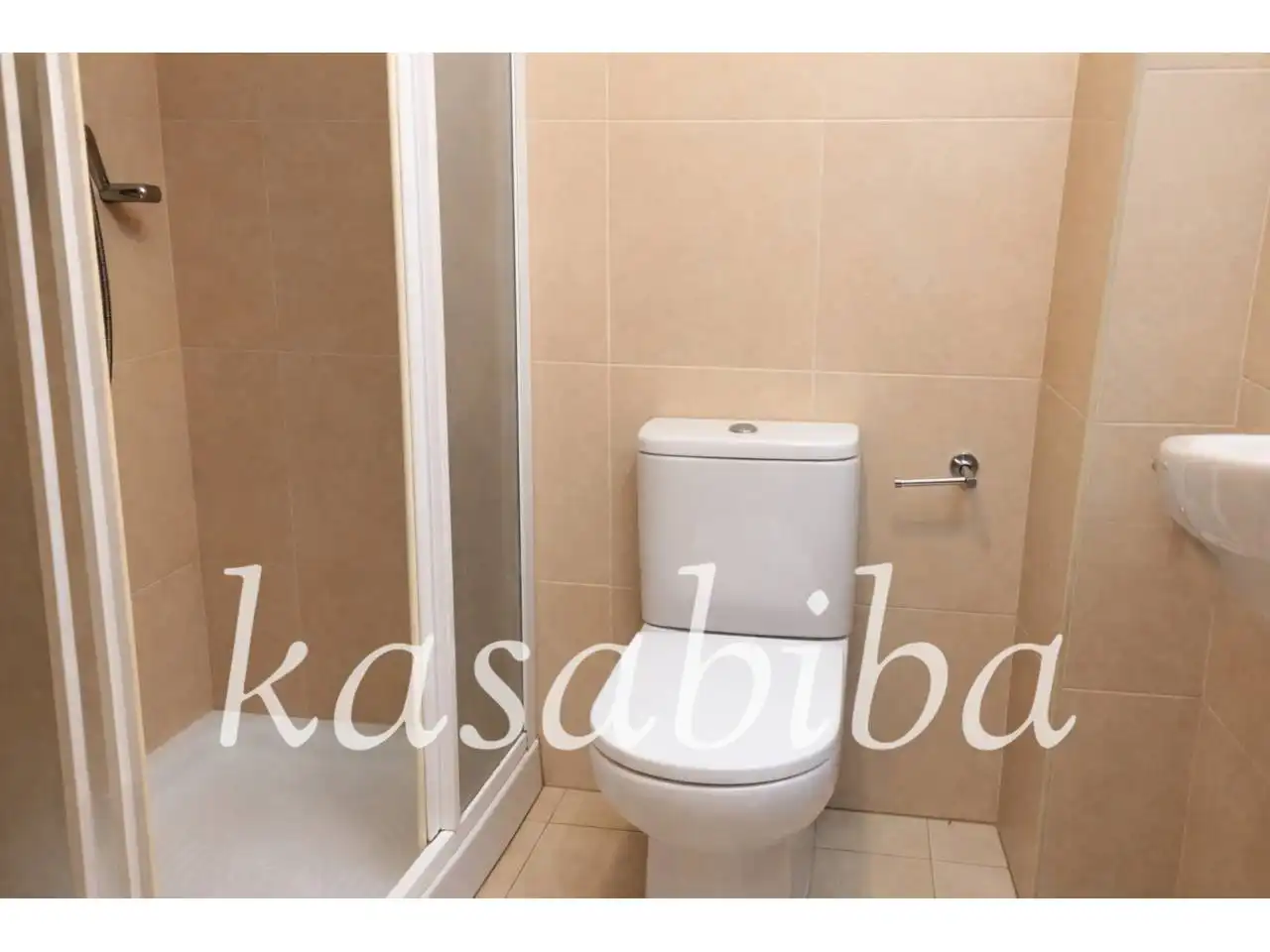 Badezimmer von Wohnung zum Verkauf in Rocafort mit Klimaanlage und Heizung