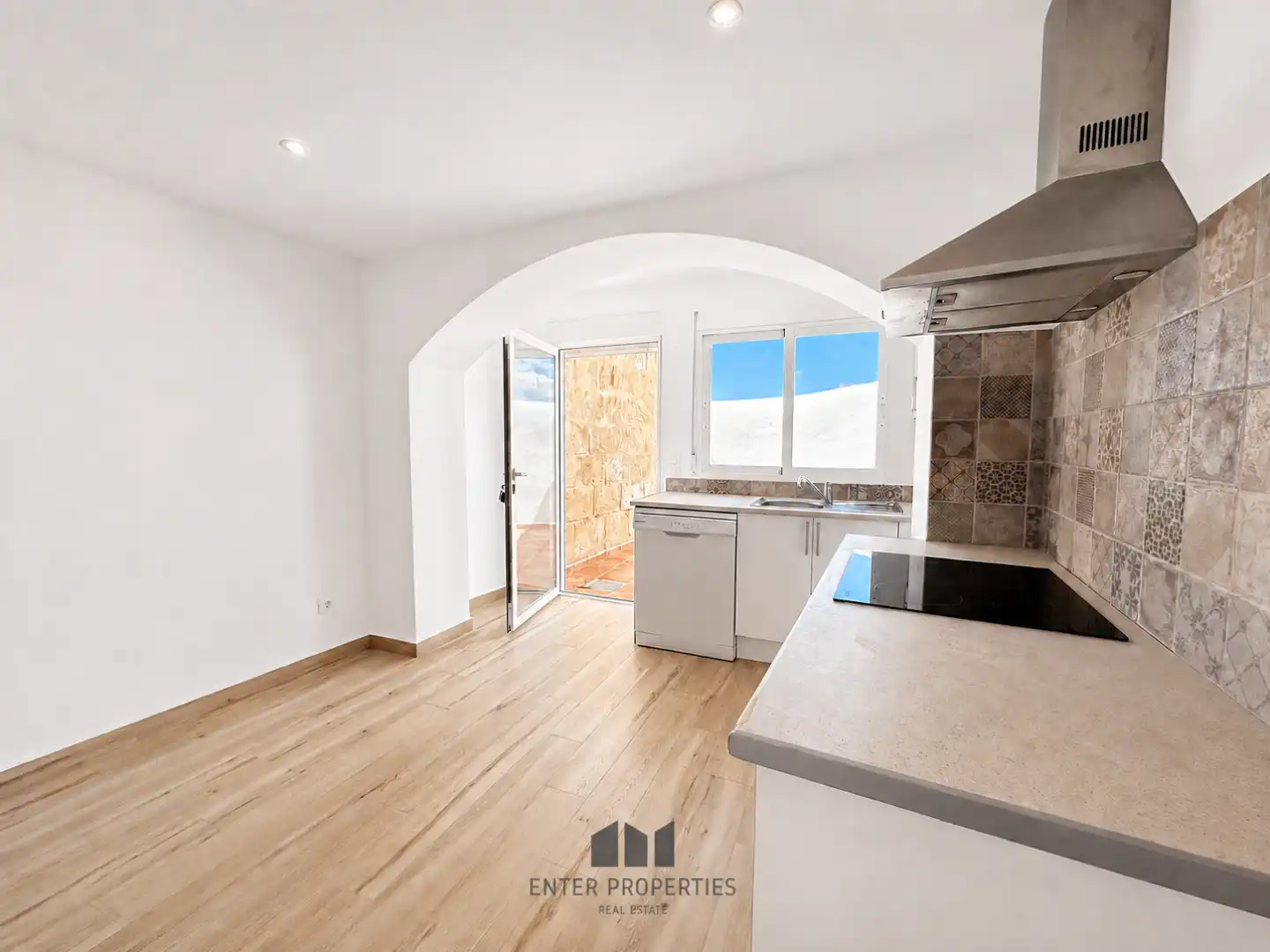 Cocina de Finca rústica en venta en Benitachell / El Poble Nou de Benitatxell con Aire acondicionado y Calefacción