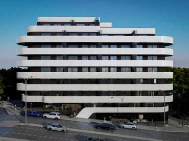 Mini appartamento di nuova costruzione con piscina in vendita a Avenida Madrid