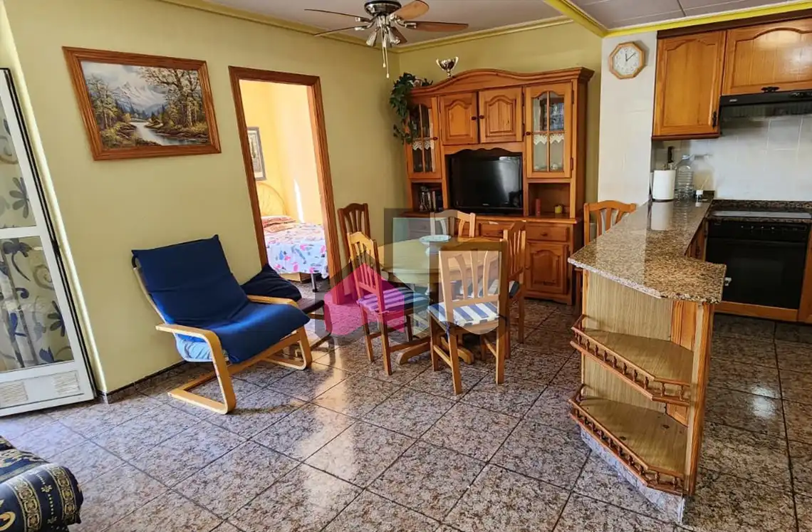 Sala de estar de Apartamento en venta en Cullera con Aire acondicionado, Terraza y Amueblado